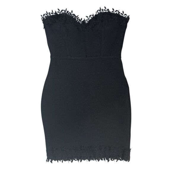 Forever 21 Dresses & Skirts - Forever 21 Elegant Black Strapless Bodycon Dress Sz S